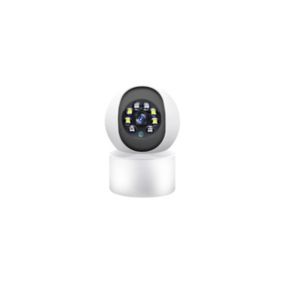 Caméra Surveillance WiFi SomLife intérieure 360 2MP , Vision nocturne, Notification tel, Détection,Suivi de mouvement, app tuya