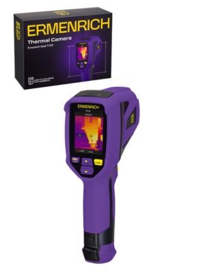 Caméra thermique construction Seek TV55, -20 à 400C, 120x90 px, 2.4in écran, USB-C, Ermenrich