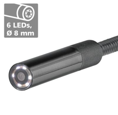 Caméra d'inspection vidéo pocket avec éclairage puissant, Laserliner