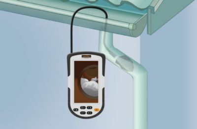 Caméra d'inspection vidéo pocket avec éclairage puissant, Laserliner