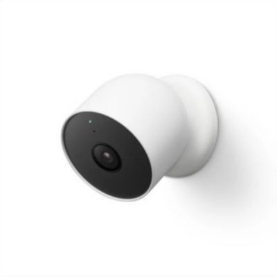 Housse Silicone Google Nest Cam Batterie - Protection Étanche Anti-Poussière - Noir