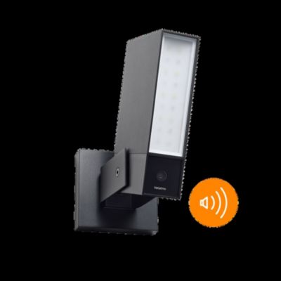 Caméra de surveillance extérieure connectée avec sirène Netatmo 2K 4MP noir