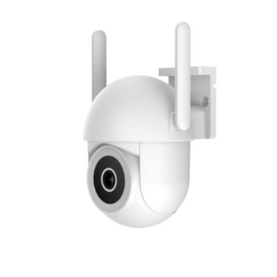 Caméra de surveillance extérieure motorisée 2K, Semac