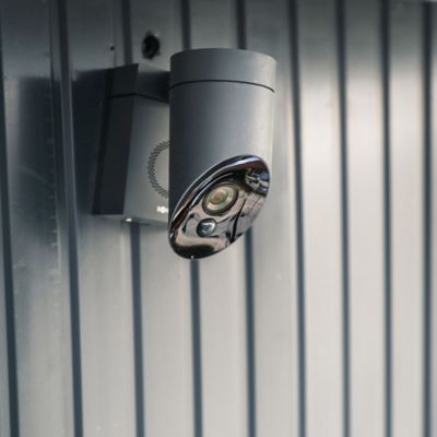 Caméra de surveillance SOMFY extérieure connectée sans fil, gris