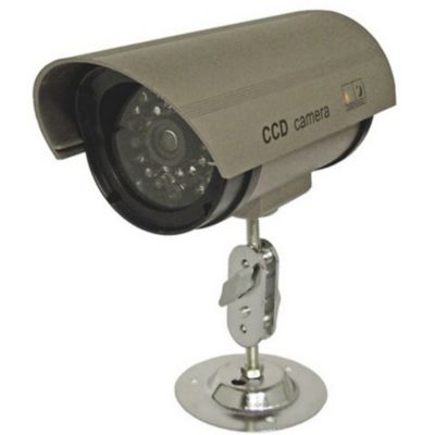 Caméra factice d'intérieur d'extérieur, caméra de surveillance factice  visuelle de surveillance simulée par dôme de sécurité à A543 - Cdiscount  Bricolage