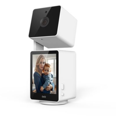 Caméra de surveillance intérieure connectée motorisée avec écran Dio Connected Home