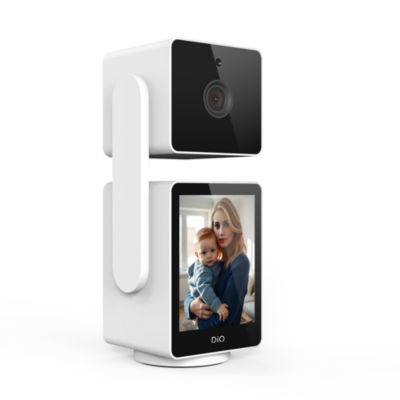 Caméra de surveillance intérieure connectée motorisée avec écran Dio Connected Home