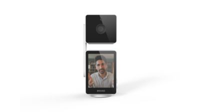 Caméra de surveillance intérieure connectée motorisée avec écran Dio Connected Home