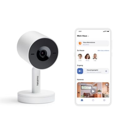 Caméra de surveillance intérieure Netatmo blanc 130° 2K