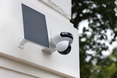 Caméra de vidéosurveillance extérieure avec panneau solaire Ezviz CS-HB90/SP-R100 blanc