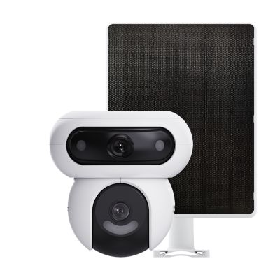 Caméra de vidéosurveillance extérieure avec panneau solaire Ezviz CS-HB90/SP-R100 blanc