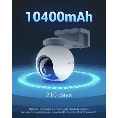 Caméra de vidéosurveillance extérieure sur batterie Ezviz HB8 2K+