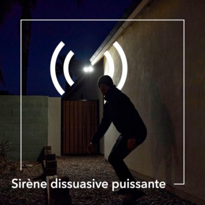 Caméra de vidéosurveillance sans fil Arlo Floodlight Pro3 2K blanche