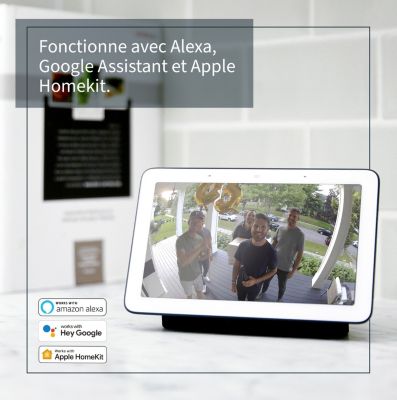 Caméra de vidéosurveillance sans fil Arlo Floodlight Pro3 2K blanche