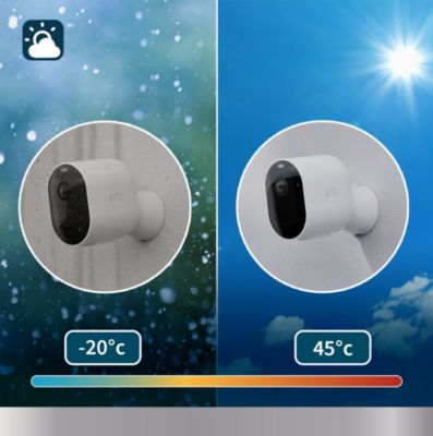 Caméra de vidéosurveillance sans fil Arlo Pro 5 Spotlight, lot de 2