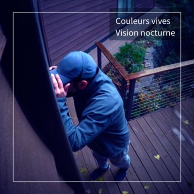 Caméra de vidéosurveillance sans fil Arlo Pro4 2K blanche