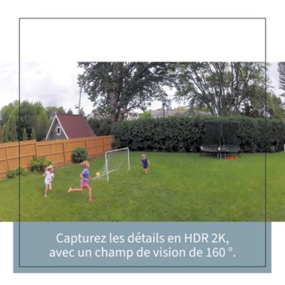Caméra de vidéosurveillance sans fil Arlo Pro4 2K blanche