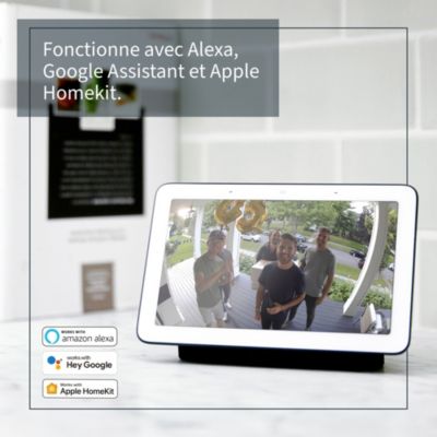 Caméra de vidéosurveillance sans fil Arlo Pro4 2K blanche
