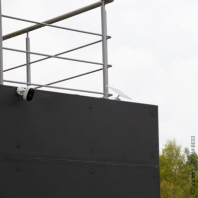 Caméra de vidéosurveillance sans fil extérieure Chacon panneau solaire