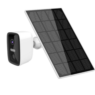 Caméra de vidéosurveillance sans fil extérieure Chacon panneau solaire