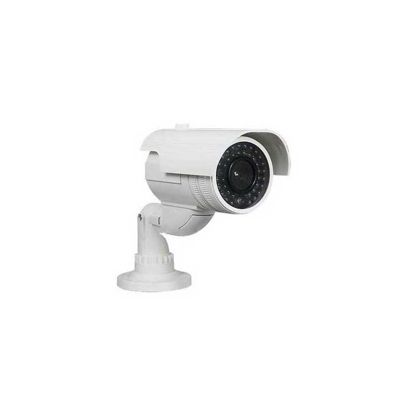 Camera factice d'extérieur à led, fonctionnement par piles