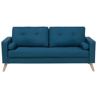 Ensemble de Canapés 2 pcs Bleu 156 x 82 x 85 cm Tissu