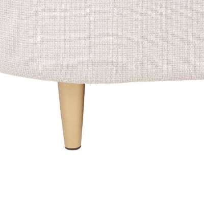 Canapé 2 places LOEN Tissu Beige clair