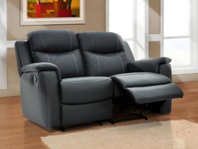Ensemble Canapé 9222 Relax Manuel 2 Places + Fauteuil Manuel En Microfibre Et Simili 1200x810