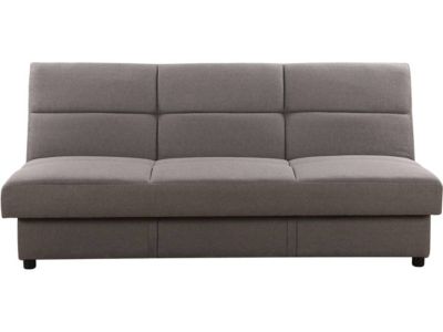 Canapé ClicClac "Enzo"  186 x 80 x 87 cm  3 places  Gris