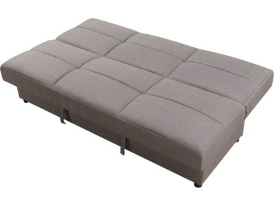 Canapé ClicClac "Enzo"  186 x 80 x 87 cm  3 places  Gris