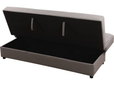 Canapé ClicClac "Enzo"  186 x 80 x 87 cm  3 places  Gris