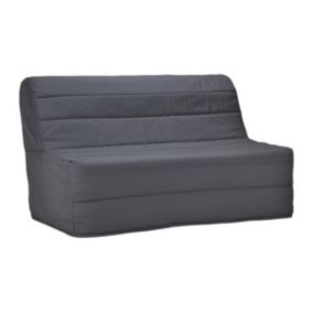 Canapé convertible BZ en tissu gris COWBOY III