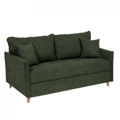 Canapé convertible express 140 RASPAIL matelas 16 cm sommier METAL ...