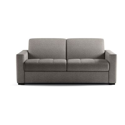 Canapé convertible express - MARIUS - Tissu Beige - 190 x 100 x 87 cm