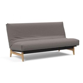 Canapé convertible lit  ASLAK 140  Nordic Cover  Soft  Spring tissu Mixed Dance Gris INNOVATION