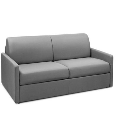 Canapé convertible PARADISO EXPRESS 160cm matelas 14cm gris silver ITALIAN SPIRIT
