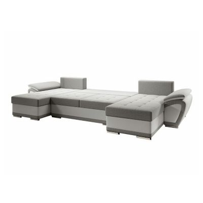 Canapé d'angle Arvada 115, Gris foncé, Fonction de couchage
