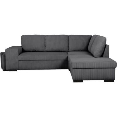 Canapé d'angle convertible avec rangement