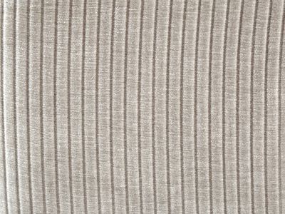 Canapé d'angle droit en velours côtelé beige TIRONO de Maison Céphy