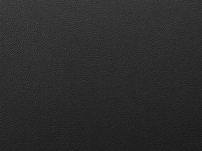Canapé d'angle en cuir SOLANGE - Noir - Angle droit
