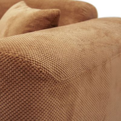 Canapé d'angle gauche POP, Terracotta | Castorama