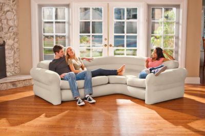 Canapé d'angle gonflable Intex