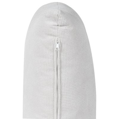 Canapé d'angle modulable 3 places EGERIS Tissu Gris clair Côté droit