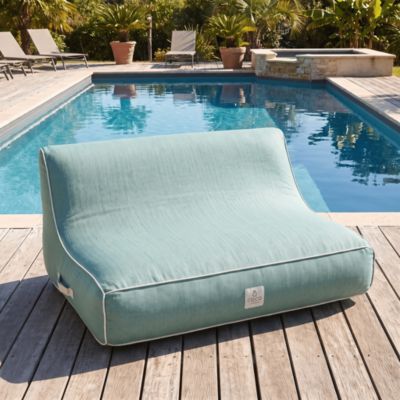 Canapé de jardin gonflable ALIZÉ Collection Soge - vert d'eau