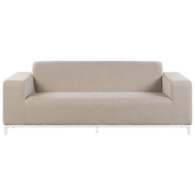 Canapé de jardin ROVIGO Polyester Beige