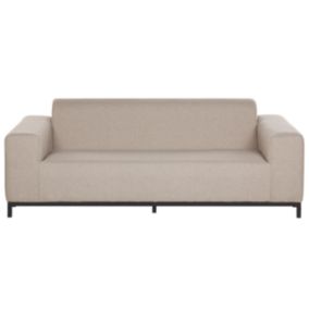 Canapé de jardin ROVIGO Polyester Beige