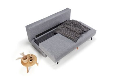 Canapé design OSVALD SOFA convertible lit 150 x 200 cm tissu Twist Granite INNOVATION