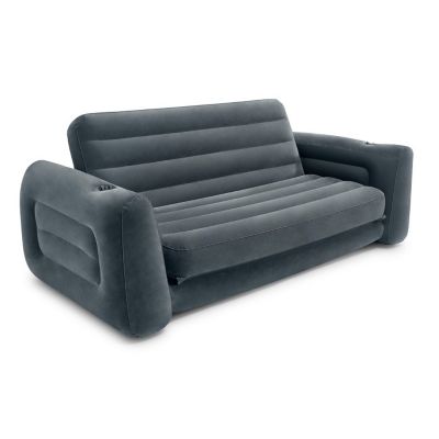 Canapé gonflable convertible 2 places Intex Noir