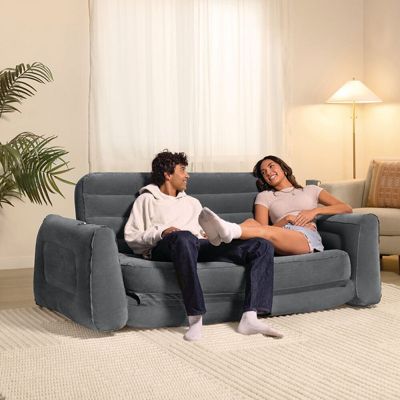 Canapé gonflable convertible 2 places Intex Noir
