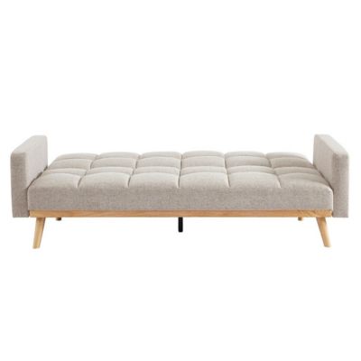 Canapé lit 3 places convertible beige collection ADONA